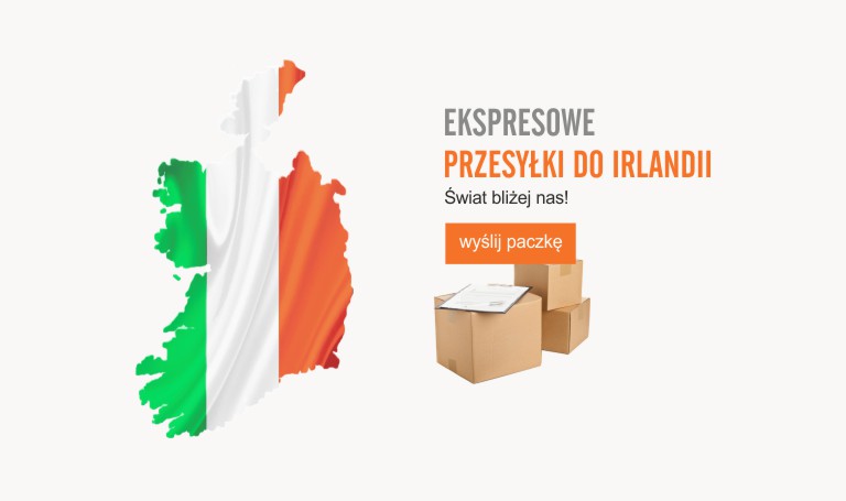 paczki do Irlandii